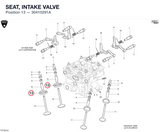 SEAT, INTAKE VALVE