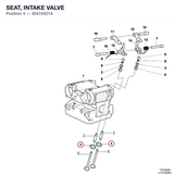 SEAT, INTAKE VALVE