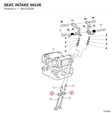 SEAT, INTAKE VALVE