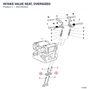 INTAKE VALVE SEAT, OVERSIZED
