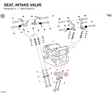 SEAT, INTAKE VALVE