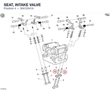 SEAT, INTAKE VALVE
