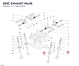 SEAT, EXHAUST VALVE