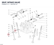 SEAT, INTAKE VALVE