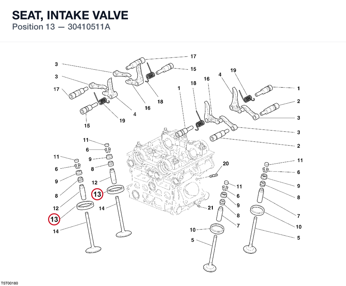 SEAT, INTAKE VALVE