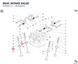 SEAT, INTAKE VALVE