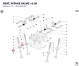 SEAT, INTAKE VALVE +0.06