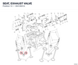 SEAT, EXHAUST VALVE