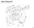 SEAT, INTAKE VALVE