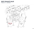 SEAT, EXHAUST VALVE