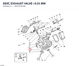 SEAT, EXHAUST VALVE +0.03 MM