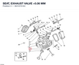 SEAT, EXHAUST VALVE +0.06 MM