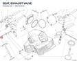 SEAT, EXHAUST VALVE