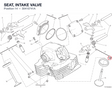 SEAT, INTAKE VALVE