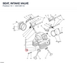 SEAT, INTAKE VALVE