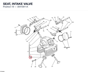 SEAT, INTAKE VALVE