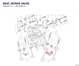 SEAT, INTAKE VALVE