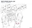 SEAT, INTAKE VALVE +0.06