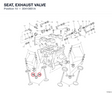 SEAT, EXHAUST VALVE