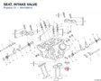 SEAT, INTAKE VALVE