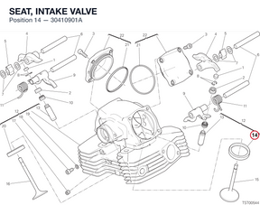 SEAT, INTAKE VALVE