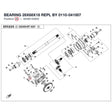 BEARING 28X68X18 REPL BY 0110-041007 product image