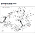 BEARING, HUB product image