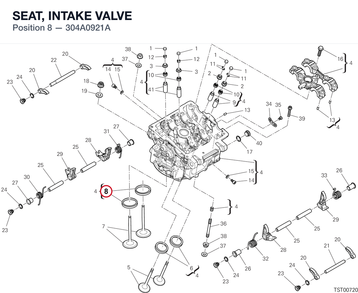SEAT, INTAKE VALVE