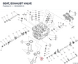SEAT, EXHAUST VALVE