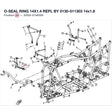 O-SEAL RING 14X1.4 REPL BY 0130-011303 product image