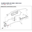CLAMP A9 REPL BY 30601-109010 product image