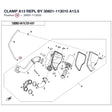 CLAMP A13 REPL BY 30601-113010 product image