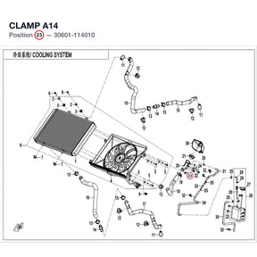 CLAMP A14 product image