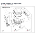CLAMP A15 REPL BY 30601-115020 product image