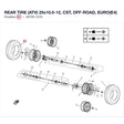 REAR TIRE (ATV) product image