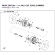 REAR TIRE product image
