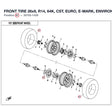 FRONT TIRE product image