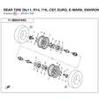 REAR TIRE product image