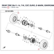 REAR TIRE product image