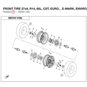 FRONT TIRE product image