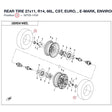 REAR TIRE product image
