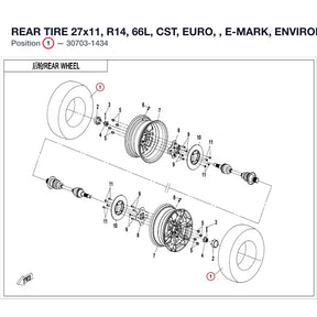 REAR TIRE product image