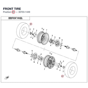 FRONT TIRE product image