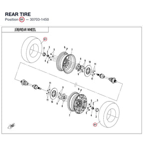 REAR TIRE product image