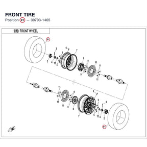 FRONT TIRE product image