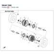 REAR TIRE product image