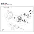REAR TIRE product image