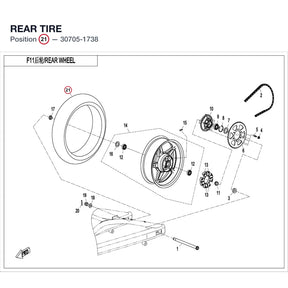 REAR TIRE product image