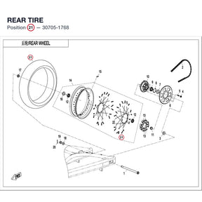 REAR TIRE product image