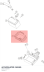Diagram preview: ACCUMULATOR CASING (C90711053050)